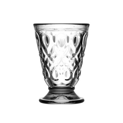 GLASS DRINKING CUP LYONNAIS CLEAR
