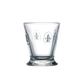 COUPE EN VERRE FLEUR DE LYS 1