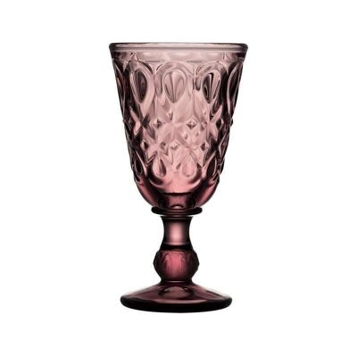 WINE GLASS LYONNAIS AMETHYST