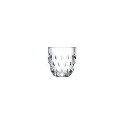 GLASS DRINKING CUP TROQUET AMANDES