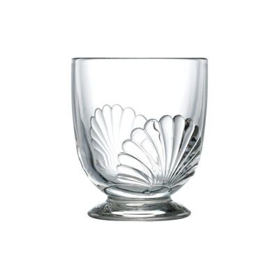 GLASS DRINKING CUP BELLE-ILE