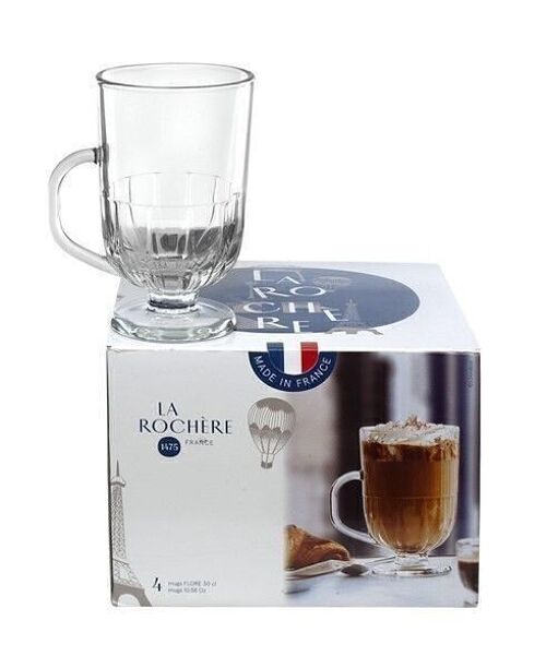 Flore koffieglas H12,9 30cl