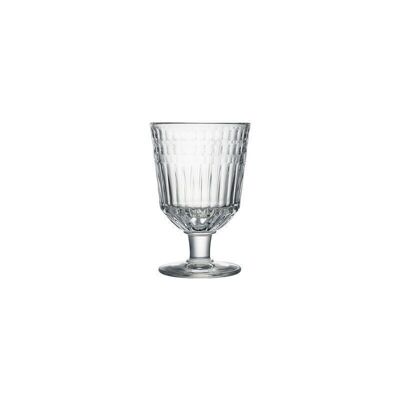 GLASS DRINKING CUP ON FOOT COTES