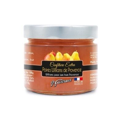 Confiture "extra" de poire Williams PG 314 ml