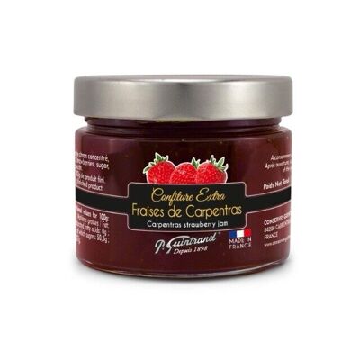 "Extra" jam of "strawberry from Carpentras" PG 314 ml