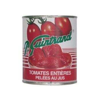 Tomates entières de Provence pelées au jus boite 4/4 1