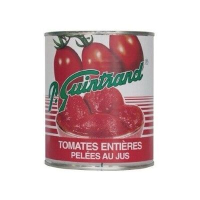 Tomates provenzales enteros pelados en jugo caja 4/4