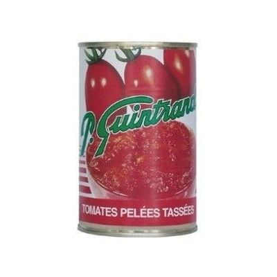 Verpackte geschälte Provence-Tomaten 1/2 Karton