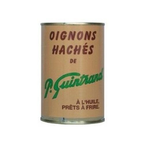 Oignons hachés à l'huile boite 1/2