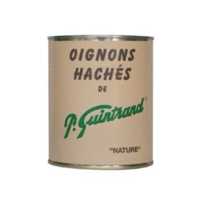 Oignons hachés natures boite 4/4