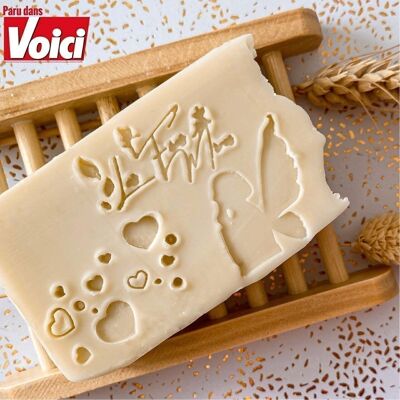 Soap with organic raw shea butter - Les Fées des Anges - 100g