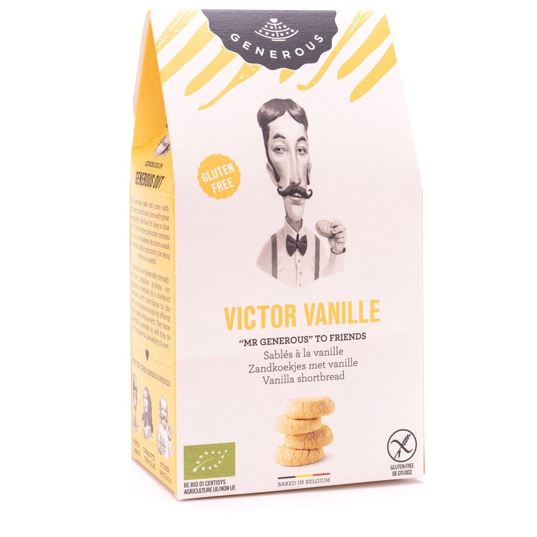 Victor Vanille 100g - Sablés au beurre vanillé