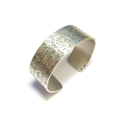 Brazalete Aimorés de Plata 925 Martillada