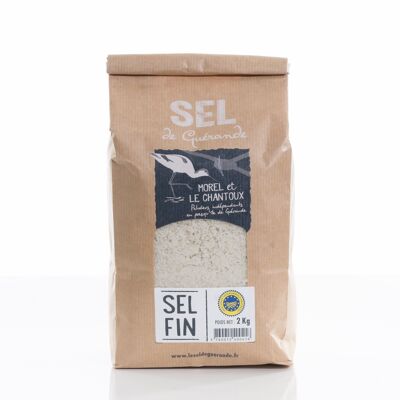 Feines Salz aus Guérande IGP - 2 kg