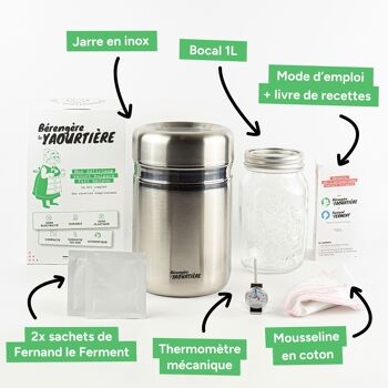 Kit DIY pour yaourt maison - Bérengère la Yaourtière durable 2