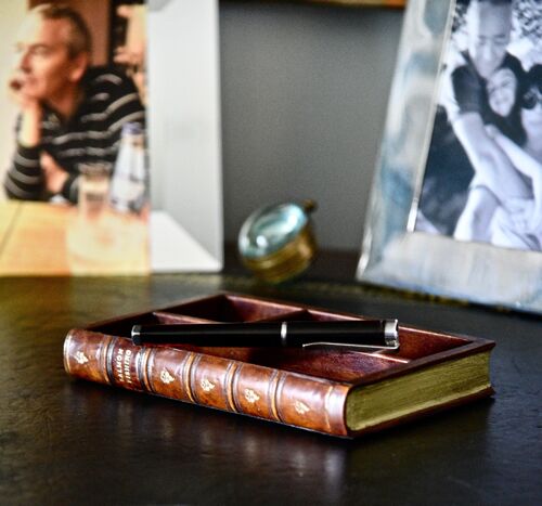 Book Desk Organiser BLACK