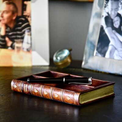 Organizador de escritorio para libros NEGRO