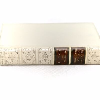 Bentleys Encyclopaedia Book Box VELLUM WHITE