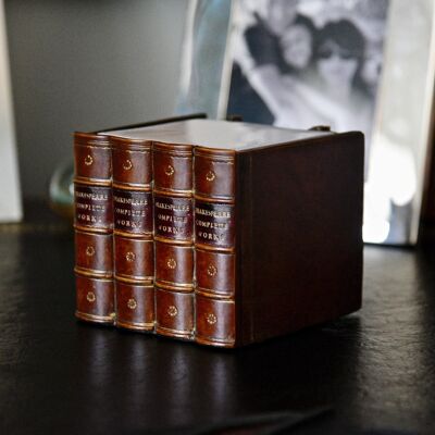 Book Note Block Holder RED