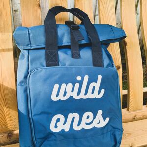 Wild ones sac à dos roll top bleu airforce