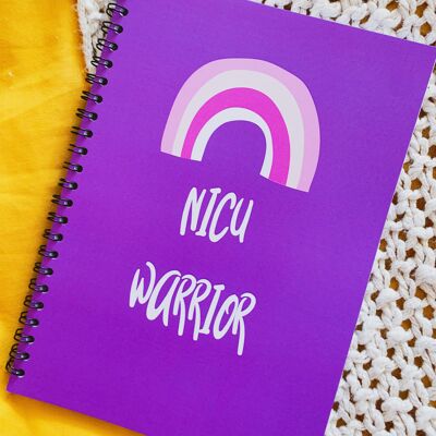 NICU Warrior A5 quaderno rilegato con filo