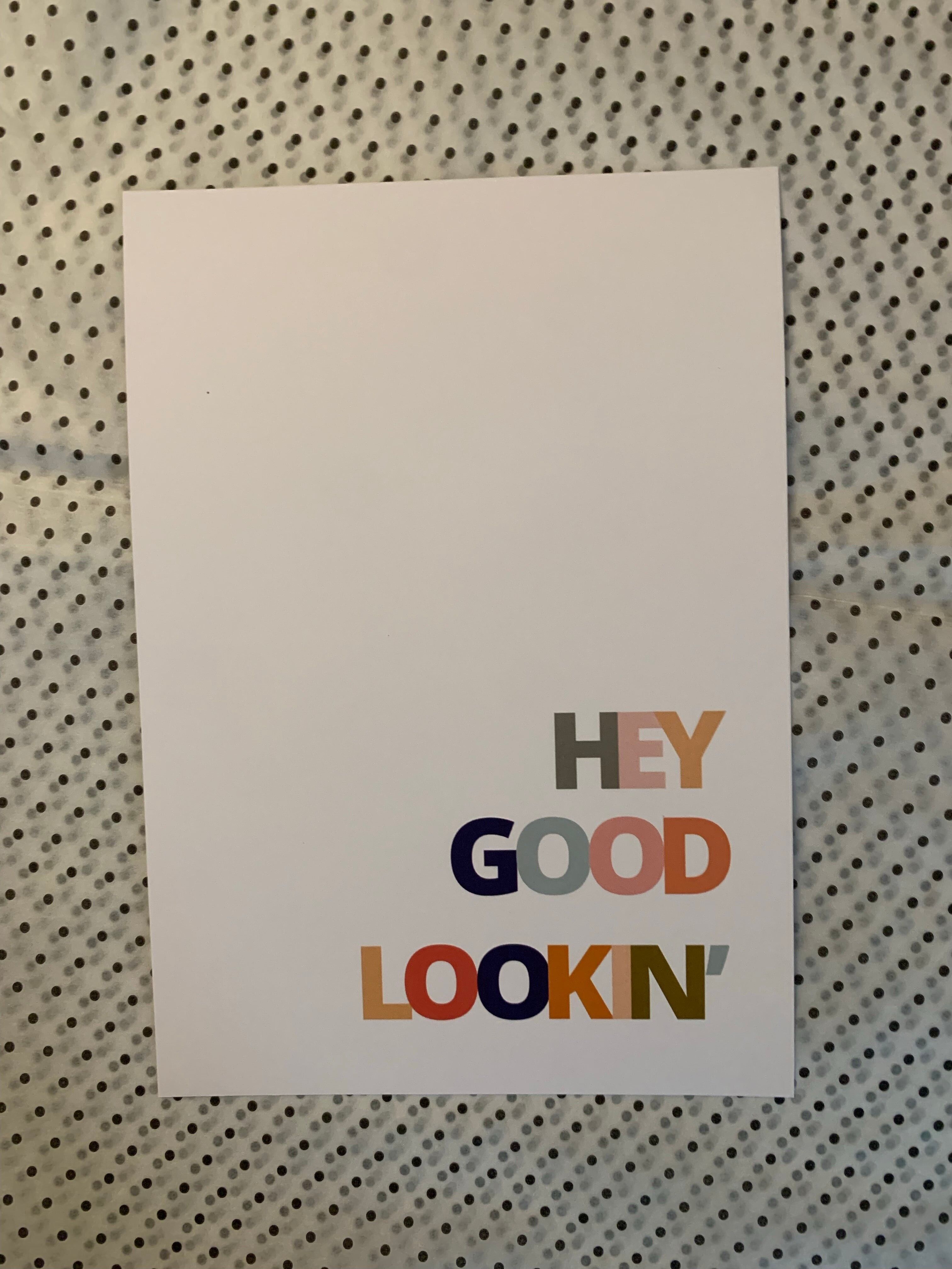 Fiver Friday – 3 x A5-Drucke für 5 £ – Hey, gutaussehend