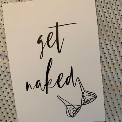 Fiver Friday- 3 x A5 Prints for Â£5 - Get Naked
