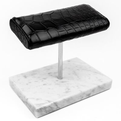 Le Watch Stand Duo - Argent - Alligator