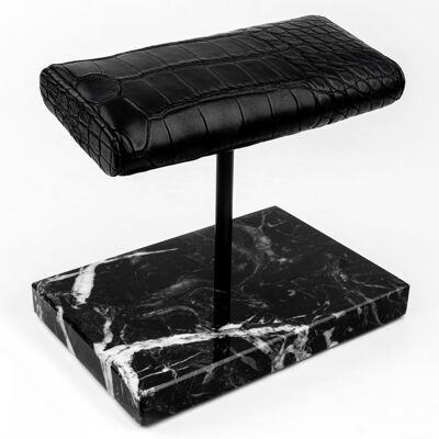 The Watch Stand Duo - Black - Alligator
