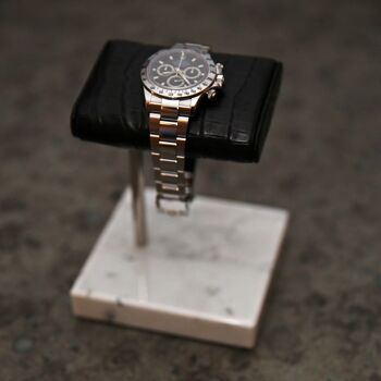 The Watch Stand - Argent - Crocodile 1