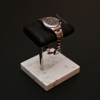 The Watch Stand - Argent - Crocodile 4