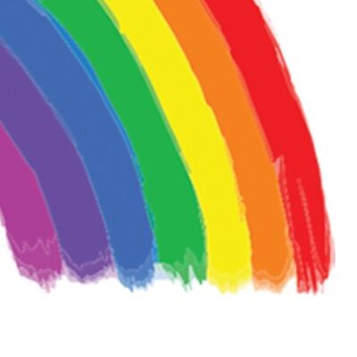 Wall Print – Be the Rainbow…