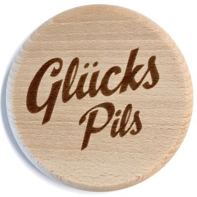 Glass lid "GlücksPils"