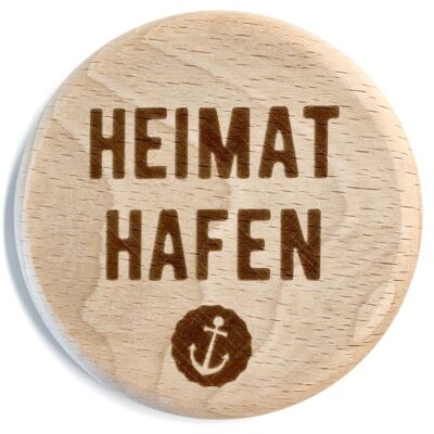 Glass lid "Heimathafen"