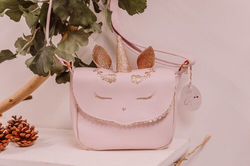 Sac à main Licorne Rose