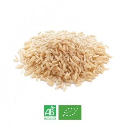 Organic semi-complete basmati rice BULK per kg