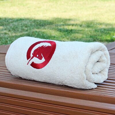 Towel, 50 x 100 cm, color sand