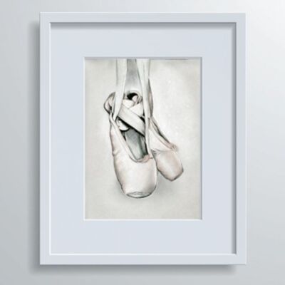 Ballet Dance no.1 - Hand-drawn Illustration