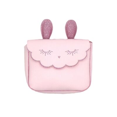 Pink and pink bunny handbag ideal for easter