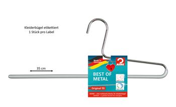 Cintre KHC 1, argent, 35 cm