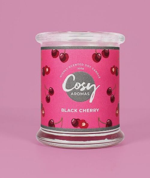 Black Cherry Jar Candle (240g)