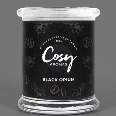 Bougie Pot Opium Noir (240g)