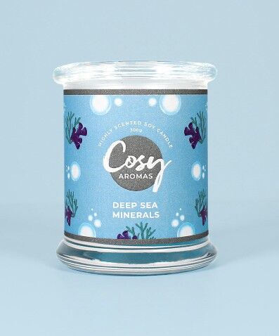 Deep Sea Minerals Kerze im Glas (240g)