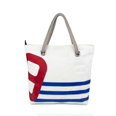 Gwen Armor Lux x 727 Sailbags tote in 100% recycled sail