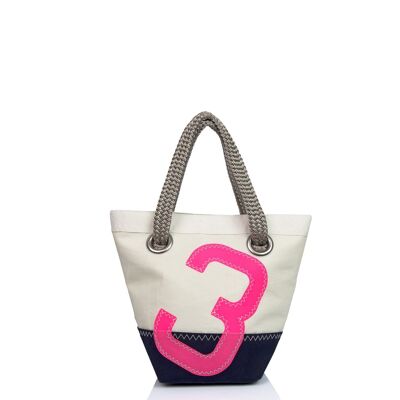 Legend Mini Handtasche aus 100% recyceltem Schleier - Rose Nr. 3