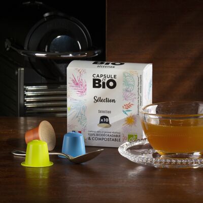 Juego Infusion & Rooibos Discovery - Nespresso Tea Caspules x10