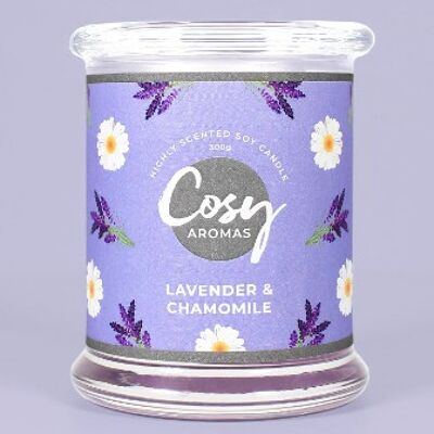 Duftkerze Lavendel & Kamille (240g)
