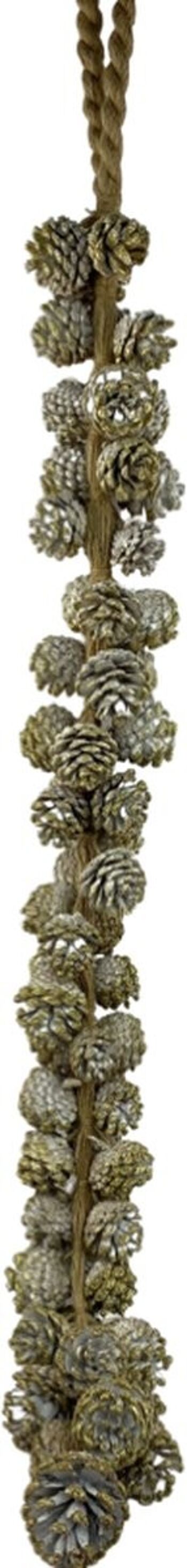 Kerst decoratie slinger - Guirlande blanche | 110cm | Extra lange kerst slinger van natuurlijke materialen | Esprit 3