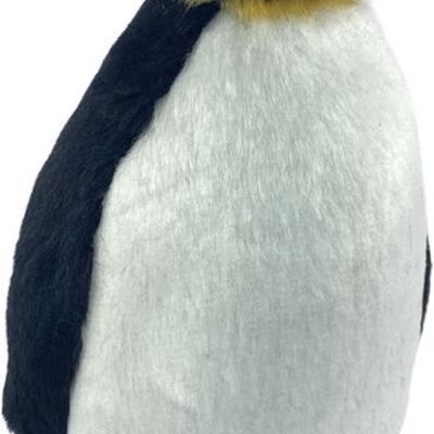 Pinguinständer - 22 cm | Knuffelbares Pinguin trifft auf echte Details