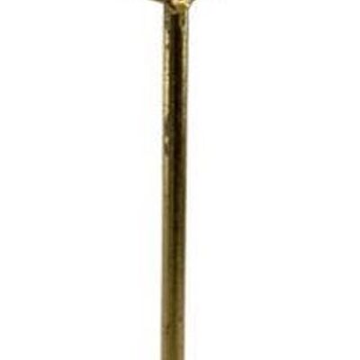 Dinertafel Kandelaar - Rovlin | 14 x 14 x 55 cm | Metalen Kandelaar voor versiering van jouw kerstdiner | Goud